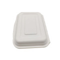 Biodegradable Bagasse Pulp Disposable 450ml Food Container